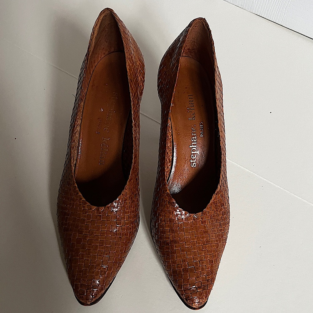 Vintage luxury pumps Stephane Kelian Paris